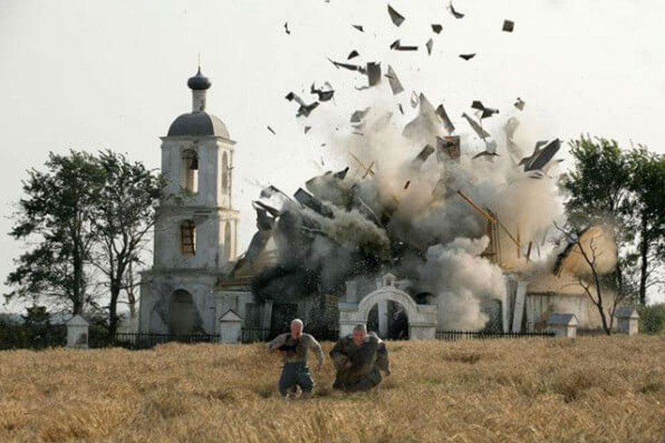 Ilustrační obrázek článku 'Mikhalkov filming at Barrandov'