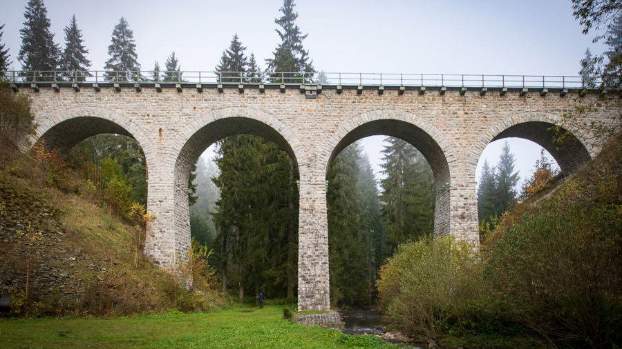 Ilustrační obrázek článku 'Klášterec Viaduct'