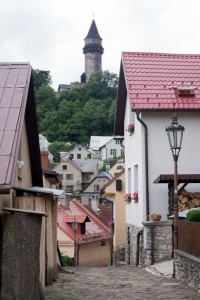 Věž Túba tyčící se nad městem | Foto:  Czech Film Commission