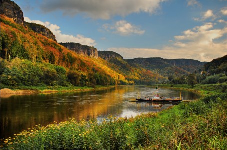 The Elbe River near Dolni Zleb | Photo: Usti Region