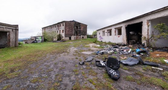 Hřebečná - former military barracks